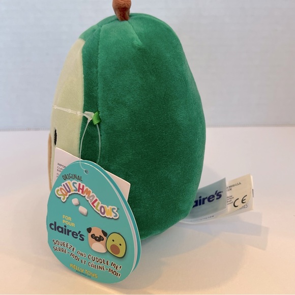 Squishmallows FuzzAMallows Peluche Austin l'Avocat 30 cm - Rare Exclusivité Original 2025